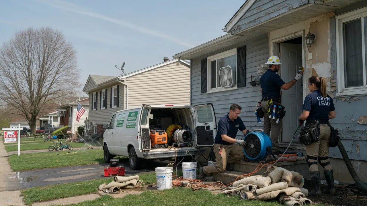 Flood Cleanup in Santa Elena, TX near me